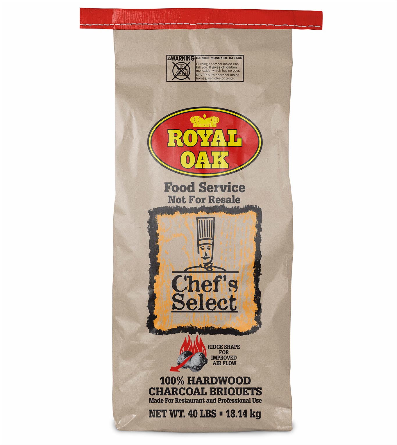 Briquettes Charcoal - Chef\'s - Supply Barbecue Royal Meadow Creek Select Oak