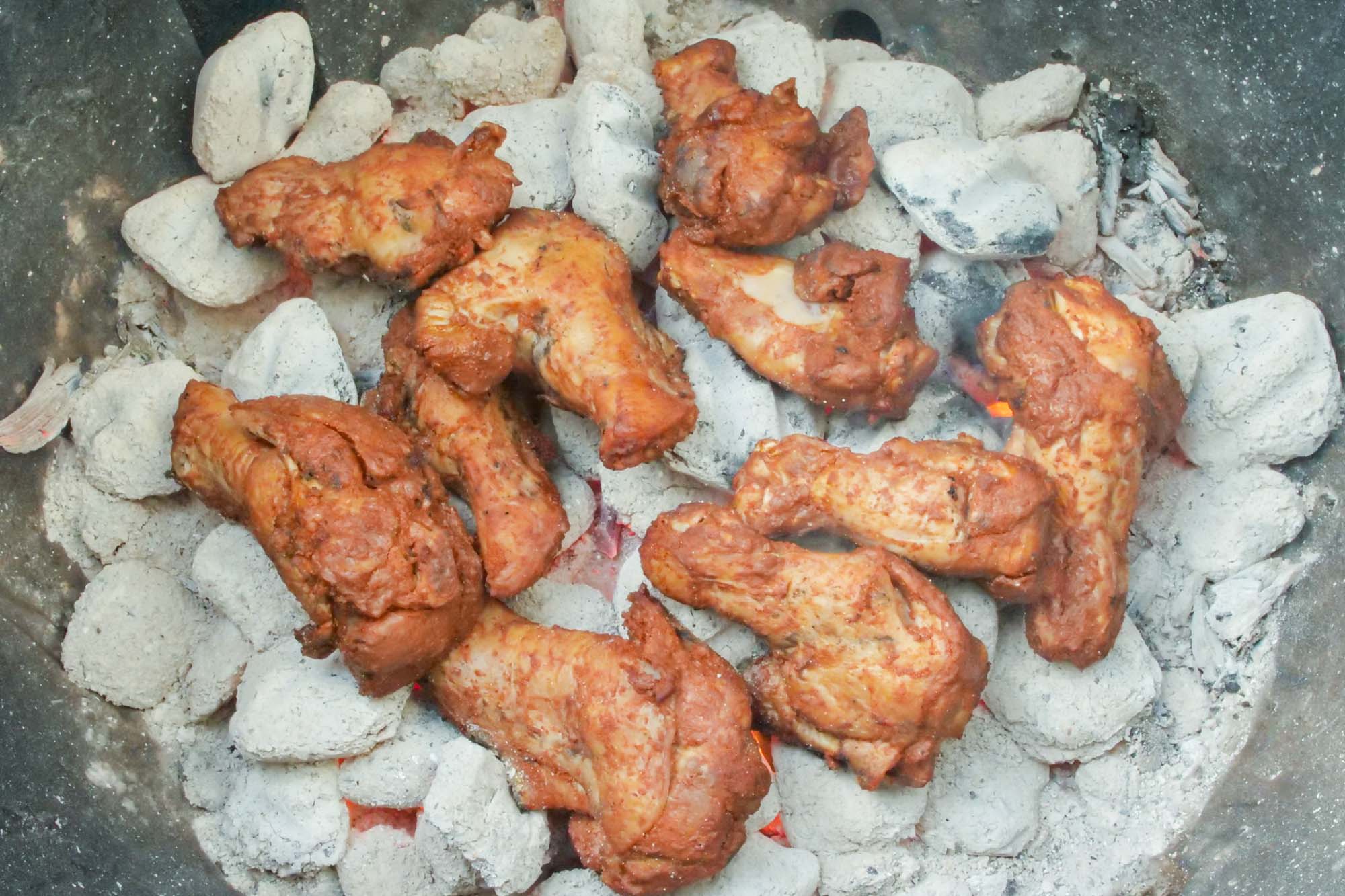 Smoked Caveman-Style Chicken Wings