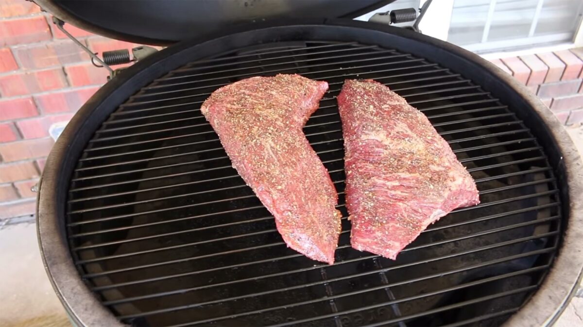 Grilled Tri Tip on the Big Green Egg