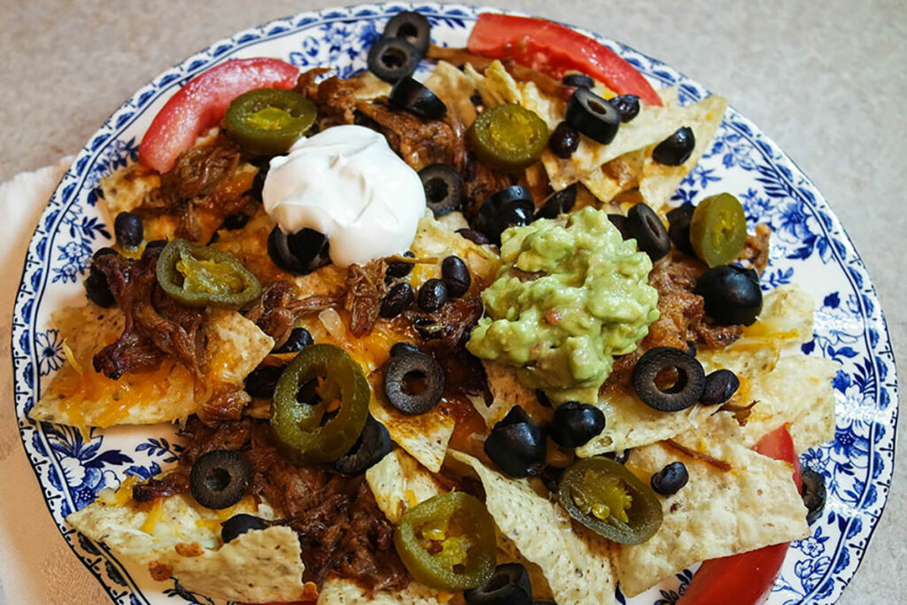Recipe: Pulled Pork Nachos on the Green Mountain Pellet Grill