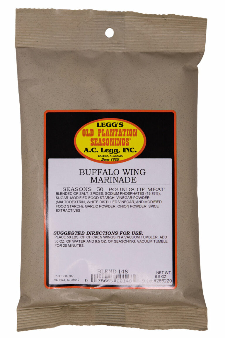 Legg’s Buffalo Wings Marinade – Blend 148