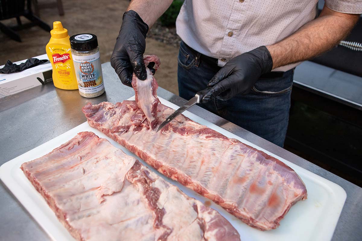 Trimming Ribs