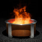 Breeo X Series 30 Smokeless Fire Pit Corten Steel