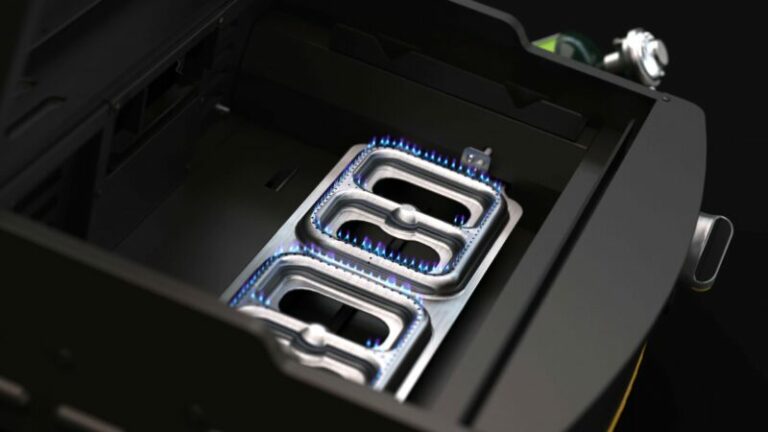 Halo Elite 1-Burner Countertop Griddle Features Signature Burner System