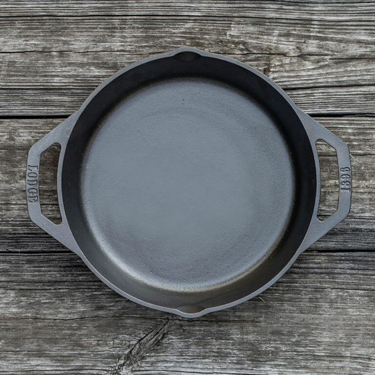 Lodge Cast Iron Skillet With Dual Handles