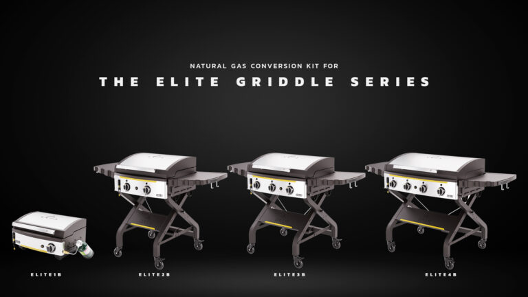 Halo Natural Gas Conversion Kit for Elite Griddles