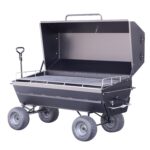 Meadow Creek PR60 Pig Roaster With Optional Wagon Chassis and Charcoal Pullout