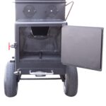 Firebox With Removable Grate and Ash Pan on Meadow Creek SQ36 Offset Smoker