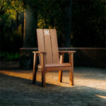Breeo X Series Antique Mahogany Chair