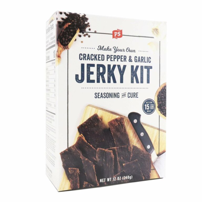 PS Seasoning Cracked Pepper & Garlic Jerky Kit