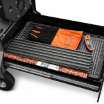 Competition Cart with Storage Drawer for the Yoder Smokers YS640S Competition Pellet Cooker