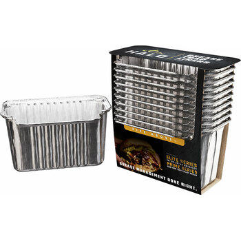 Halo Disposable Foil Liners for Grease Bucket