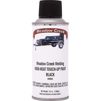 Meadow Creek High-Heat Touch-Up Paint Black Spray Can