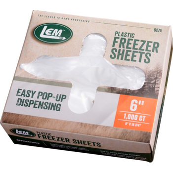 LEM Plastic Freezer Sheets 6″ x 10 3/4″